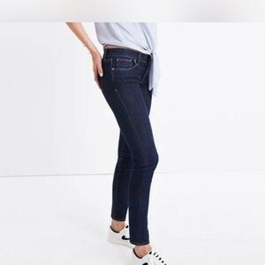 Madewell Blue Skinny Jeans Classic Fit